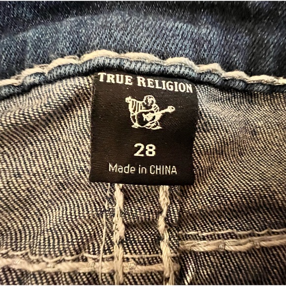 True Religion Mid Rise Skinny jeans size28 but better fit for size 26,27 - Picture 5 of 6